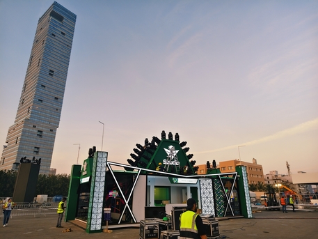 Riyadh, Event Planning, Event Service. Sound Light LED Wall