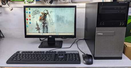 Manama, Tablet Computers, BHD 68,  Dell Core I7 3.4Ghz PC 8GB RAM 256GB SSD 19" Monitor Windows 11 & Office 2024 Ready To Use