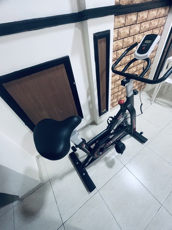 Khobar, Household Items, SAR 650,  Fitness Exercise Spin Bike / Bicycle For Sale