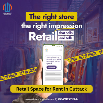 Odisha, Shops, Retail Space For Rent In Cuttack Near Key Commercial Hubs