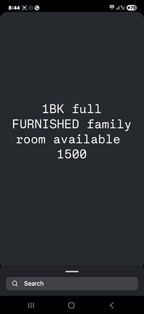 Jubail, Rooms for Rent, SAR 1500/month,  1BK Family Room Available