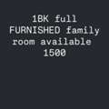 SAR 1500/month,  1BK Family Room Available
