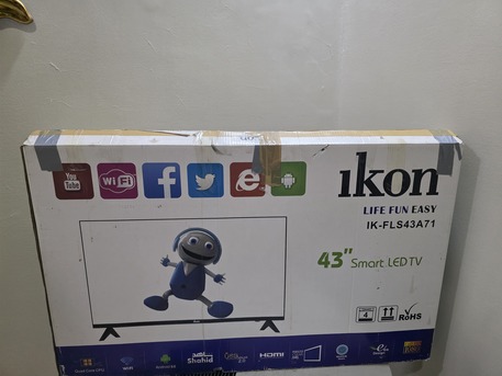 Thuqbah, Electronics, SAR 500,  Led Smart Tv Ikon 43