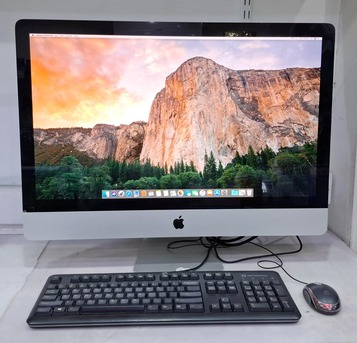 Manama, Computers, BHD 55,  APPLE IMAC Core I5 27" QHD Display All In One PC AMD Radeon Graphics 7GB RAM + 256GB SSD
