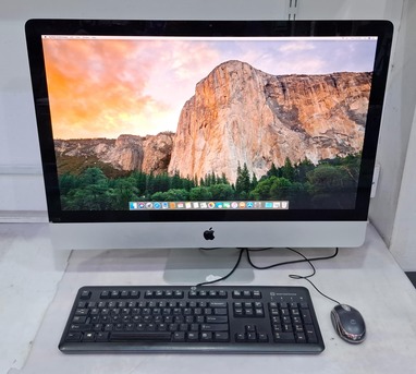 Manama, Computers, BHD 55,  APPLE IMAC Core I5 27" QHD Display All In One PC AMD Radeon Graphics 7GB RAM + 256GB SSD