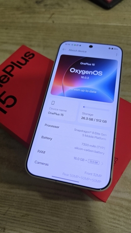 Dammam, Mobile Phones, SAR 3200,  One Plus 15 512 GB