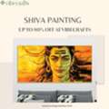 INR 2699,  Premium Shiva Painting For Elegant Home D&eacute;cor