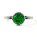 USD 1748,  Purchase 0.42 Cts Emerald Ring AAAA Quality At GemsNY