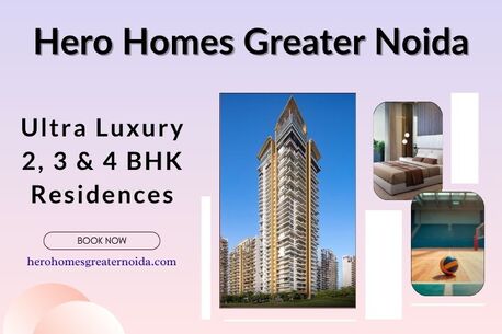 Greater Noida, Real Estate For Sale, INR 10000000,  2 BR,  1234 Sq. Feet,  Upcoming Project In Greater Noida By Hero Homes