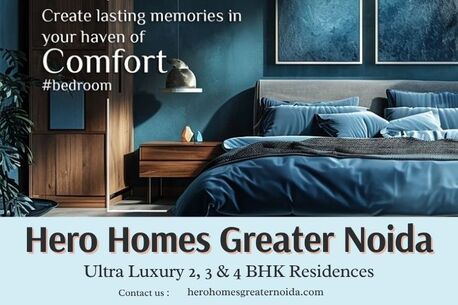Greater Noida, Real Estate For Sale, INR 10000000,  2 BR,  1234 Sq. Feet,  Upcoming Project In Greater Noida By Hero Homes