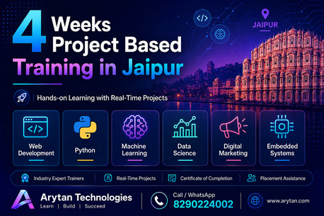 Jaipur, Training, 4 Weeks Project Based Training In Jaipur