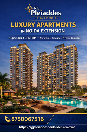Greater Noida, Real Estate, RG Pleiades Sector 1 Greater Noida &ndash; Investment Opportunity