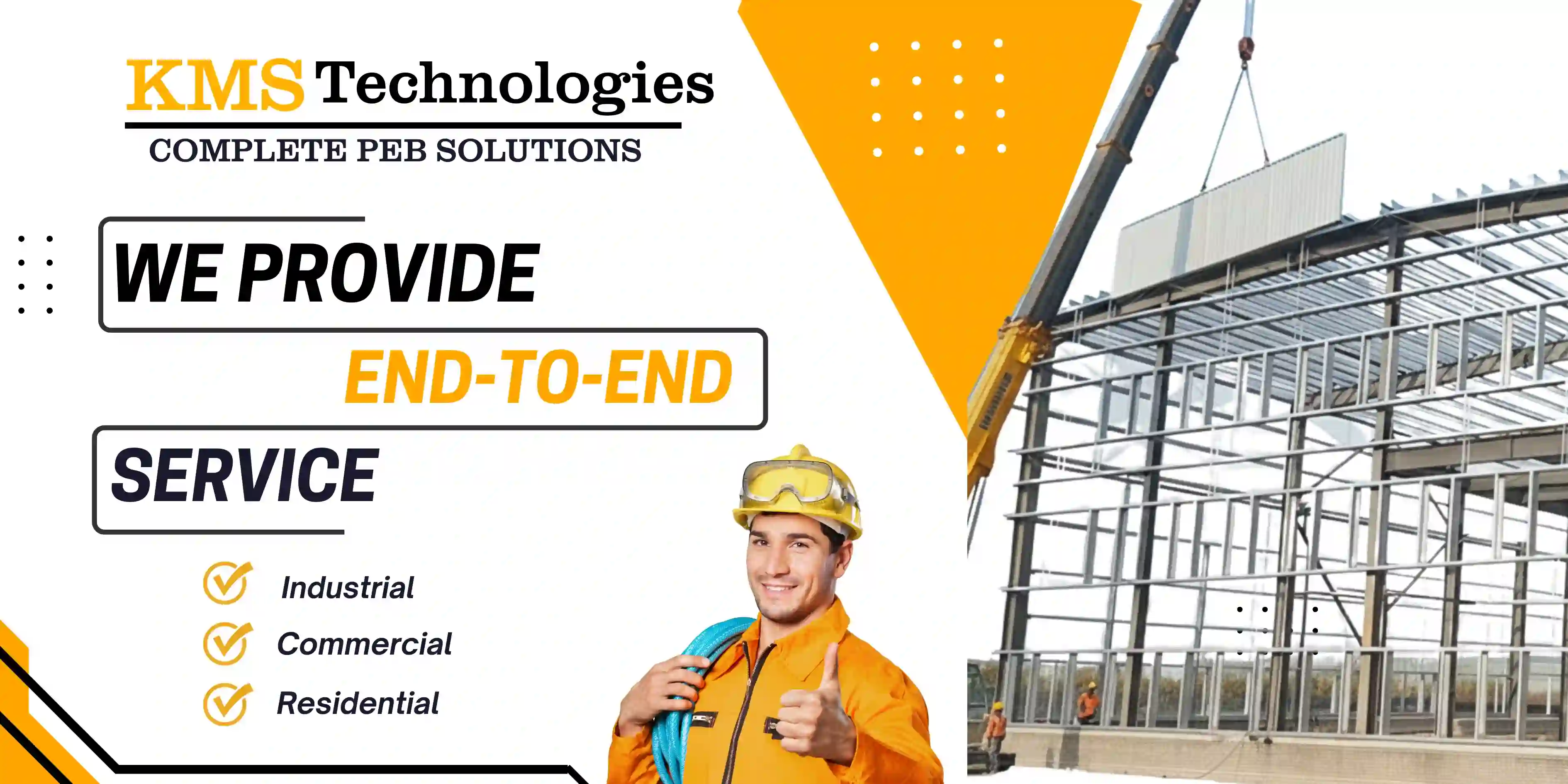 Noida, Construction, KMS Technologies | Top Pre-Engineered, Prefabricated & Civil Turnkey Building Contractor