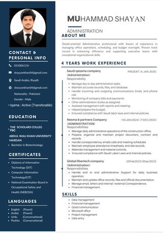 Riyadh, Job Seekers, Document Controller