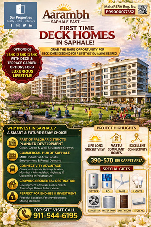 Mumbai, Real Estate For Sale, INR 2000000,  1 BR,  320 Sq. Feet,  FLATS FOR SALE IN NEW BUILDINGS - MODERN AMENITIES