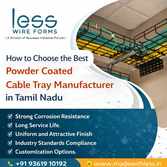 Coimbatore, Electronics, INR 300,  Premium Cable Tray Manufacturer In India &ndash; LessWireForm