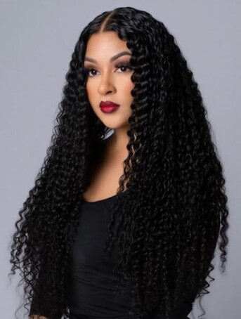 New York, Beautician, Lace Front Human Hair Wig