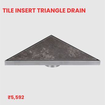 New Delhi, Household Items, INR 5592,  Premium Tile Insert Triangle Drain For Corner Drainage