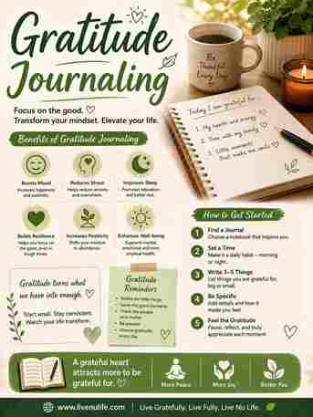 New Delhi, Health, Gratitude Journaling Habit For A Positive Mindset