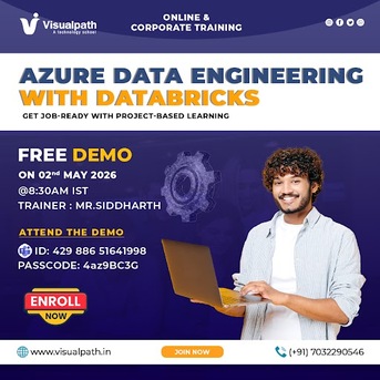 Hyderabad, Lessons Offered, Join Free Azure Data Engineering With Databricks Demo