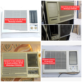 Manama, Household Items, BHD 60,  ✅️ Variety Of Window Acs For Sale In Good Condition With Delivery