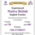 Experienced Native British English Teacher