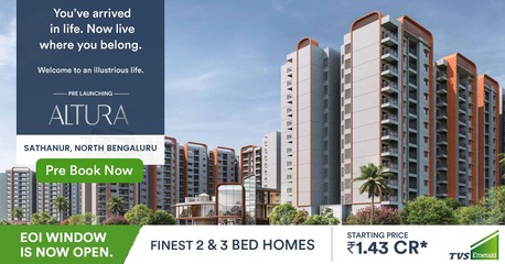 Bangalore, Real Estate, TVS Emerald Sathanur 3 BHK Price &mdash; Who Should Consider It?