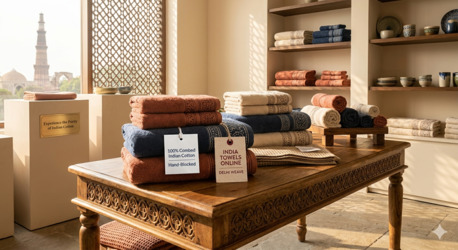 Mumbai, Household Items, INR 999,  Buy Cotton Bath Towels Online India &ndash; Soft, Absorbent & Premium Quality | Theindiglobal