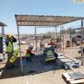 Welding Work, Steel Erection, Hadeed, Construction Work