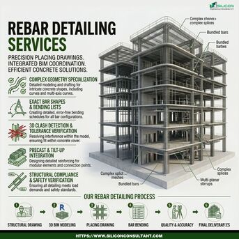 Chicago, Construction, Accurate, And Affordable Rebar Detailing Services Chicago, United States