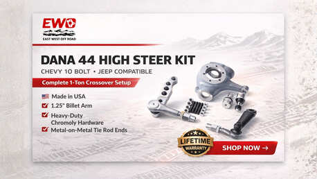 Austin, Auto Parts, USD 445,  Jeep Dana 44 High Steer Conversion Kit &ndash; Complete 1-Ton Crossover Steering