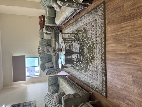 Al Malaz, Furniture, SAR 750,  12 Seater Sofa Set With Carpet And Central Table