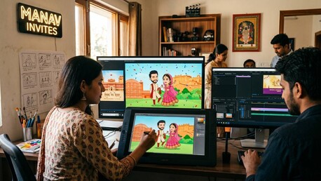 Jaipur, Graphic Design, Digital Invitation Video Services Jaipur &ndash; Wedding, Baby Shower & More