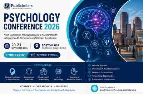 Boston, Events, Psychology Conference 2026 | Boston USA | Hybrid Event | PubScholars