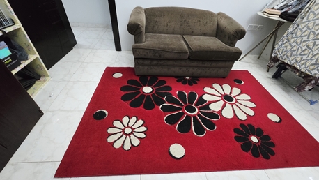 Galali, Furniture, BHD 20,  Sofa , Table & Carpets 2 Pcs In Good Condition