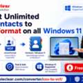 Convert Unlimited CSV Contacts To VCard Format On All Windows 11
