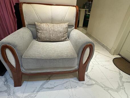 Riyadh, Furniture, SAR 3400,  Sofa Set (4+4+4+1+1) And Dining Table 8 Chairs