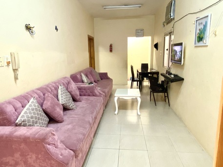 Jubail, Apartments, Flats, Houses & Villas, SAR 2700/month,  2 BR,  2BHK Fully Furnished Family Flat With Kitchen Utensils.Gulf Asia Hospital (free Car Parkin