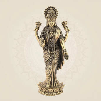 Noida, Collectibles, Premium Brass Lakshmi Idol For Wealth And Prosperity