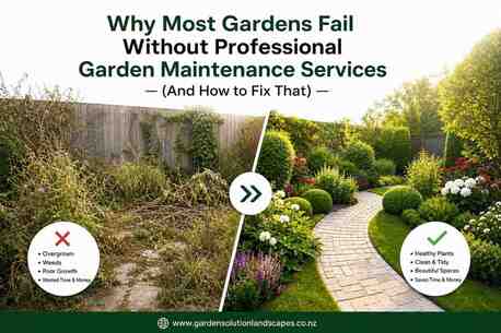 Auckland, Farm/Garden, Why Most Gardens Fail Without Professional Garden Maintenance Services (And How To Fix Tha