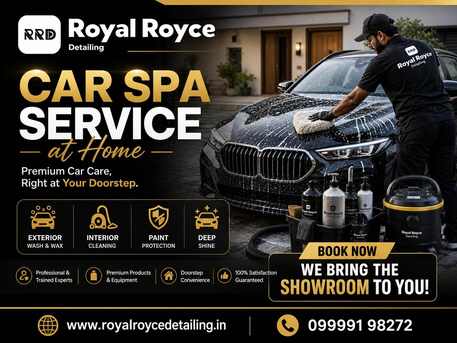 Mumbai, Education, Car Spa Service At Home | Royal Royce Detailing Doorstep Car Care