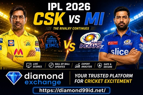 New Delhi, Business, CSK Vs MI IPL 2026: A High-Voltage Clash And How Diamond Exchange Improves The Cricket Exp