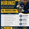 URGENT REQUERDMENT ARAMCO QC INSPECTORS MULTIPLE POSITIONS