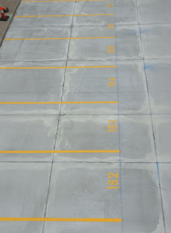 New York, Construction, Parking Lot Striping Of Tucson