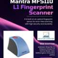 Mantra MFS110 L1: Secure Fingerprint Scanner Biometric Devices