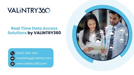 Miami, Software Development, Real Time Data Access Solutions By VALiNTRY360