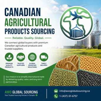 Toronto, Business, Reliable Canadian Agricultural Products Sourcing For Global Buyers