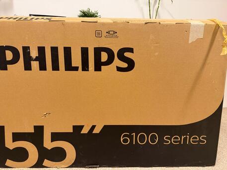 Al Khobar Al Shamalia, Electronics, SAR 500,  Philips 55" 4K Smart TV Like New
