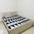 SAR 200,  Bed(IKEA) And Mattress For Sale  Size: 200 X 160 Cm