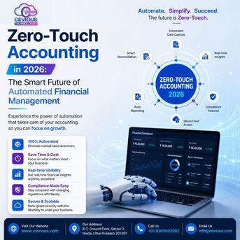 Noida, Computer, Zero-Touch Accounting In 2026: The Smart Future Of Automated Financial Management